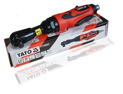 ПНЕВМАТИЧЕСКАЯ ТРЕЩОТКА YATO 1/2' 80 Нм YT-09803