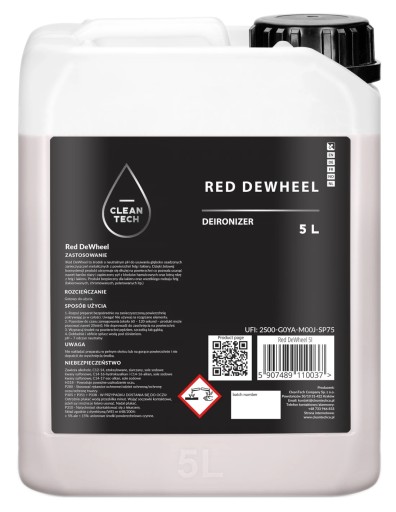 CleanTech Red DeWheel для очищення дисків 5L