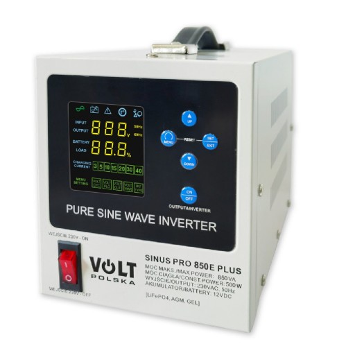 Блок аварійного живлення sinus pro 850 e plus 12/230v (500/850w) ups