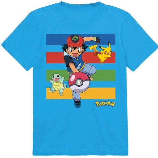 Польща Дитяча футболка синя бавовна 128