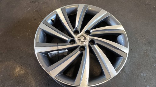disc aluminium 18'' 5X112 5E3601025AG SKODA OCTAVIA IV