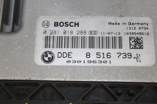 MINI CLUBMAN S R55 R56 1.6 D 2.0 computer of the engine