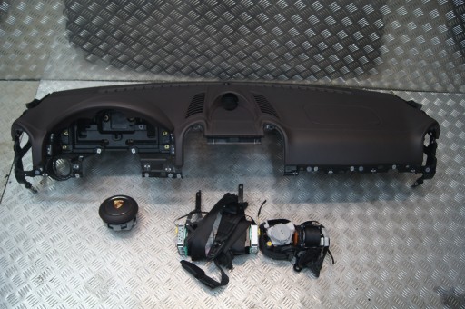 Porsche Cayenne S LIFT подушка консоль ремені 7P