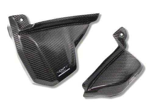 888890009908 - KTM EXC-F 20-23 карбон НИЖНЯЯ КРЫШКА БАКА CMT CUBAMOTO