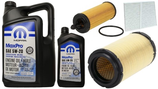 MOPAR 5W20 6L + ФІЛЬТРИ RAM PROMASTER 3.6 2014-2022