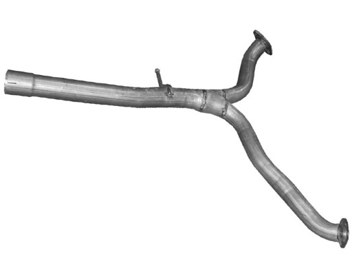 0575 - ГЛУШНИК СЕРЕДНІЙ-ТРУБА / CHEVROLET CAPTIVA 2.2 D / OPEL ANTARA 2.2 D