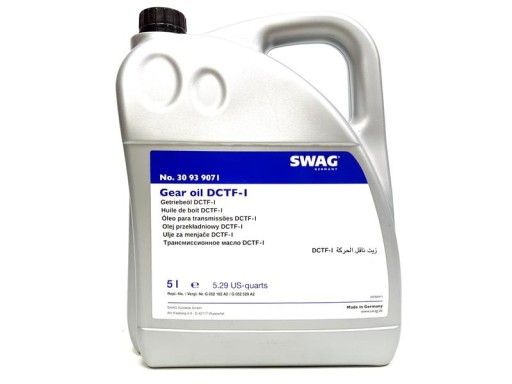 30 93 - SWAG ТРАНСМІСІЙНЕ МАСЛО ATF DSG VW AUDI DCS 5L