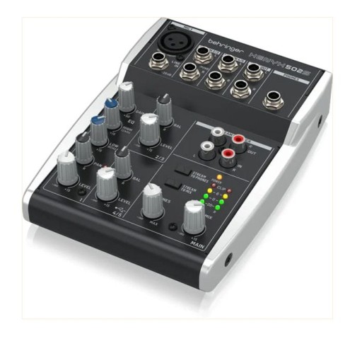 Behringer 502S - mixér s preampami XENYX