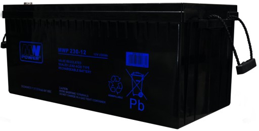 Аккумулятор agm мощность аккумулятора mwp mwp230 mwp230-12 12v 230ah аккумуляторная батарея
