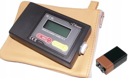 Вимірювач товщини покриття GL6 + батарея GW12m