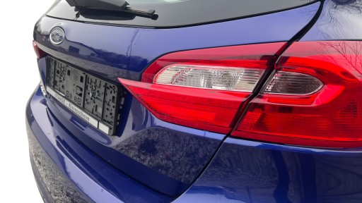 trunk door boot complete DEEP IMPACT BLUE FORD FIESTA MK8