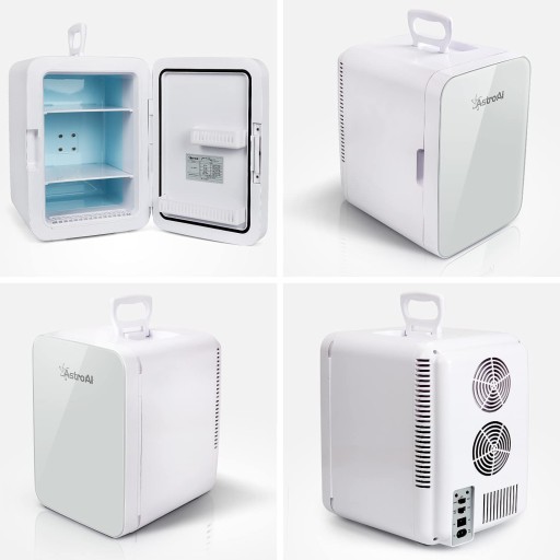 AstroAI мини-холодильник 10 лир белый портативный