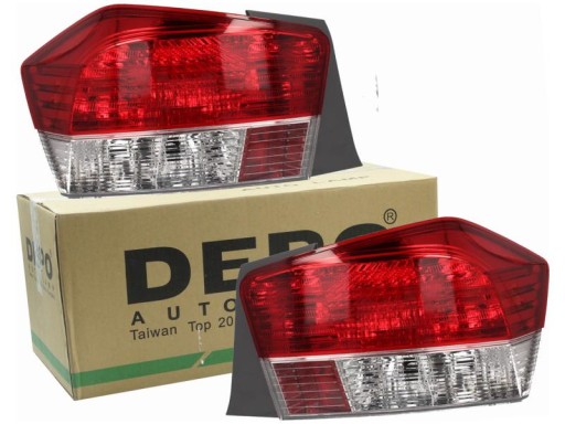 217-1995L-LD-UE - Задні ліхтарі honda city v mk5 08- седан