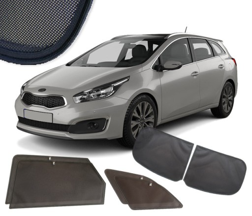 Шторы для Kia Ceed II универсал 2012-2018