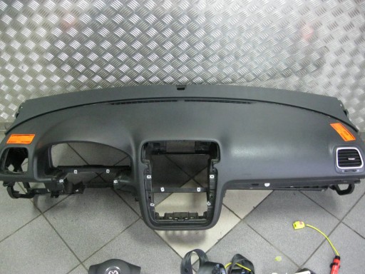 dashboard instrument panel Volkswagen Eos