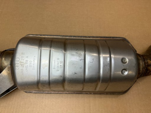 AUDI A8 D4 4H 2016 pipe exhaust muffler, exhaust 4H0253211E 4H0253350 72km