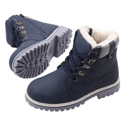 ЧОБІТКИ ДИТЯЧІ УТЕПЛЕНІ НА БЛИСКАВКАХ, зимові чоботи, 35 р., сині
