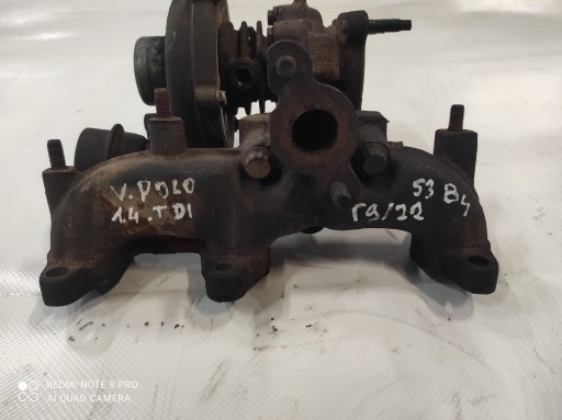 Turbolader TURBINA TURBO VW POLO 9N 1.4 TDI
