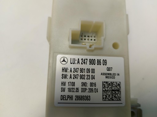 Mercedes GLA 250e LIFT modul Bedienteil heckklappe A2479008609