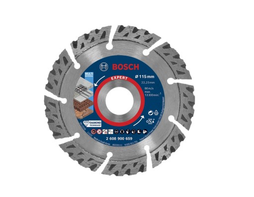 Диск отрезной EXPERT MultiMaterial 115x22,23x2,2x12 Bosch