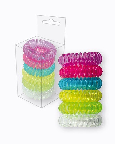Набір пружинних гумок (спіраль) TOP CHOICE 6 шт.