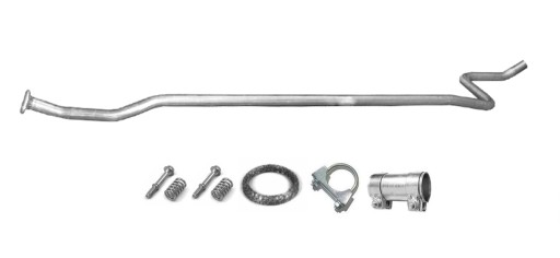 RURA04.148 - CITROEN C3 1.1 (2002-2005) средняя труба