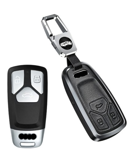 Etui pokrowiec smart klucz Audi A4 A5 B9 RS4 RS5 RS6 Q7 Tt SQ5 SQ7 SQ8 alu