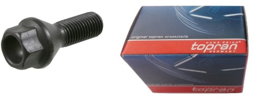 501 536 - 20 x чорний гвинт колеса Dacia DUSTER LOGAN SANDERO