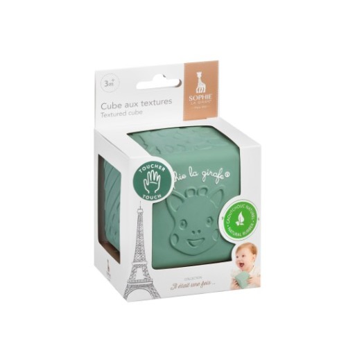 Прорізувач Sophie la girafe гумовий відтінків зеленого