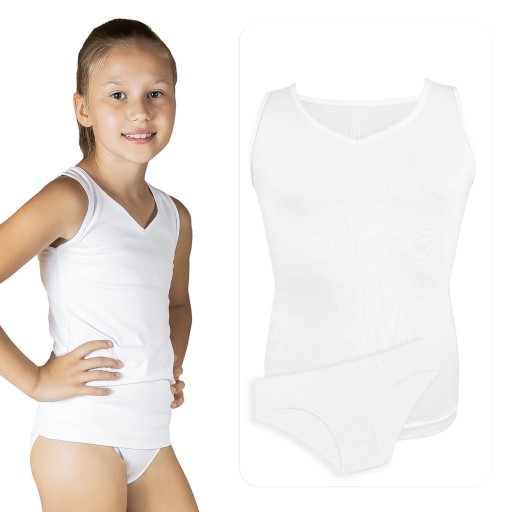 Комплект білизни Marcinkowski р.140 білий 2 елемента