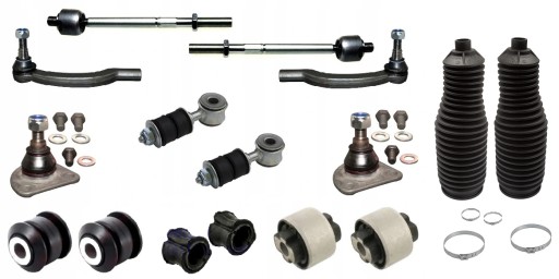 ALL1505 - Палец, втулка поперечного рычага, тяга, наконечник тяги, fiat ducato 2006 - передний комплект