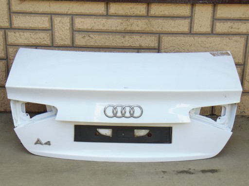 trunk door boot rear part rear AUDI A4 B8 LIFT sedan LY9C