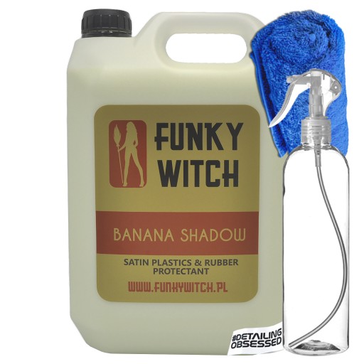 Одяг FUNKY WITCH BANANA SHADOW SATIN PLASTIC & RUBBER PROTECTANT 5000 мл