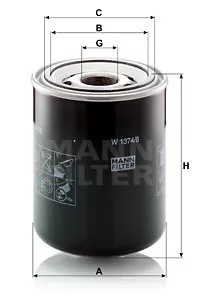 Манн-Фільтр В 1374/6