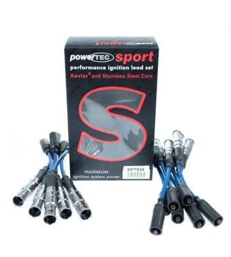 PT-IL-072-R - Кабели зажигания powertec mercedes-benz c e g ml s 240 280 320 97-09 синий