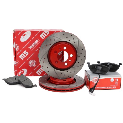 Диски колодки передние AUDI; SEAT; SKODA; VW