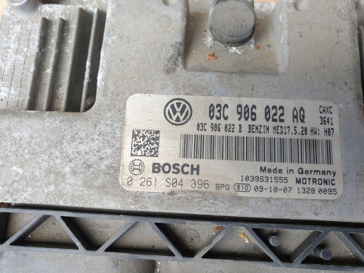Computer ZESTAW SEAT LEON II 1.4 TSI 03c906022AQ