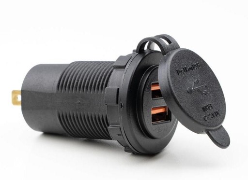 HA4700825 - Зарядний пристрій Power Line USB 2.4 A + USB QC 3.0-Haba