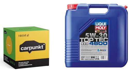 МАСЛО LIQUI MOLY 5W-30 TOP TEC 4600 20л НЕМЕЦКОЕ
