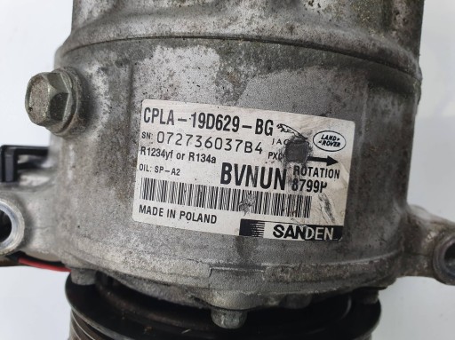 Klimakompressor klimaanlage CPLA-19D629-BG JAGUAR XF PURE