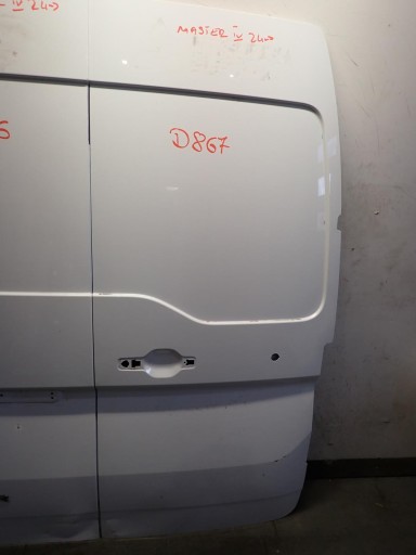 door rear part rear. right RENAULT MASTER IV 2024