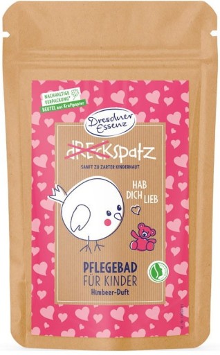 Натуральна малинова сіль для ванн від Dresdner Essenz