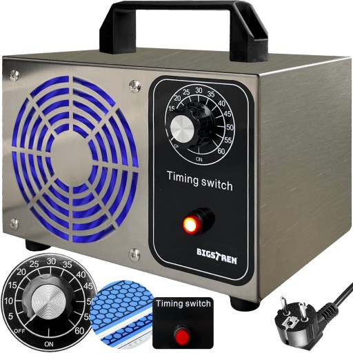 ВОЗДУШНЫЙ ОЗОНАТОР АВТОМОБИЛЬНЫЙ ГЕНЕРАТОР ОЗОНА ДЛЯ ДОМА ЭФФЕКТИВНОСТЬ + ТАЙМЕР