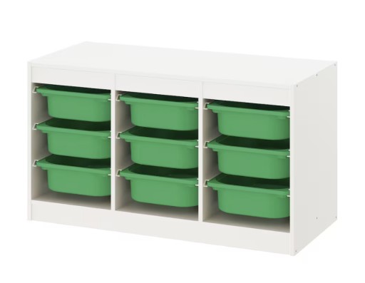 Полиця Ikea TROFAST 99 см x 56 см x 44 см біла