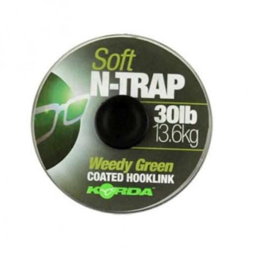 Тесьма Korda N-Trap Weedy Green Soft 0,35 мм х 20 м