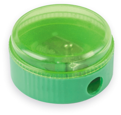 Точилка ручна одинарна з контейнером Taurus Multicolor