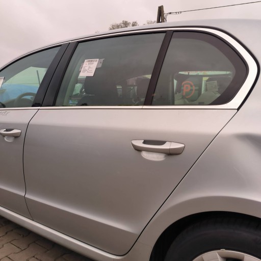 door left rear part LA7W SKODA SUPERB II LIFT