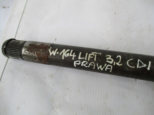 semi-axis Mercedes ML 164 4 matic A1643301901