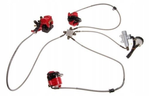 IS13M29447 - ГАЛЬМІВНА СИСТЕМА KPL ЧЕРВОНИЙ ДЛЯ SHINERAY ATV150