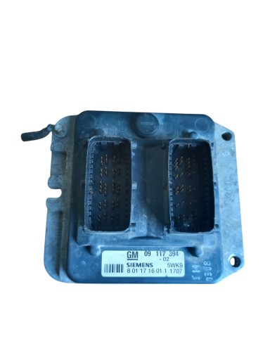 09117394-02 801 - Opel astra zafira vectra 1.8 компьютер контроллер двигателя 09117394
